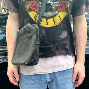 Vintage black Gucci crossbody bag